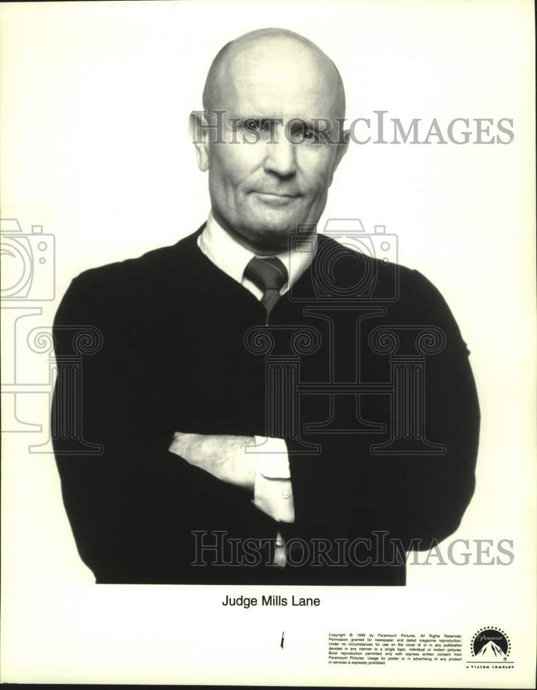 1999 Press Photo Judge Mills Lane - tup04174- Historic Images