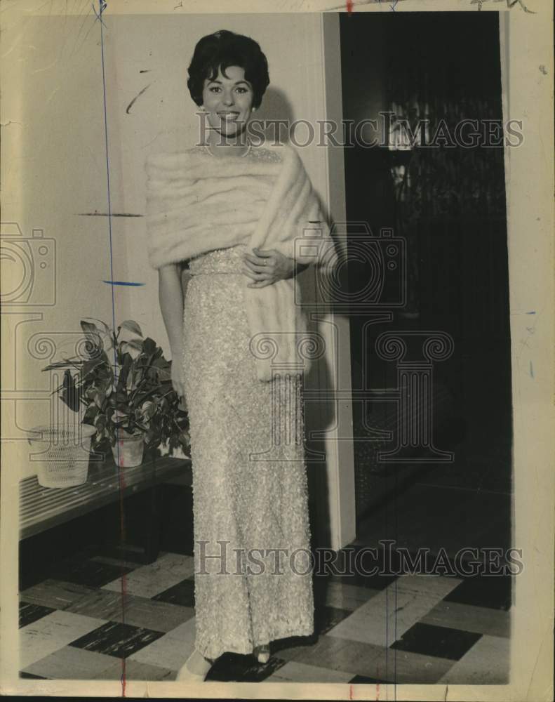 1960 Press Photo Bess Myserson, Model, TV Star, and Politician, New York