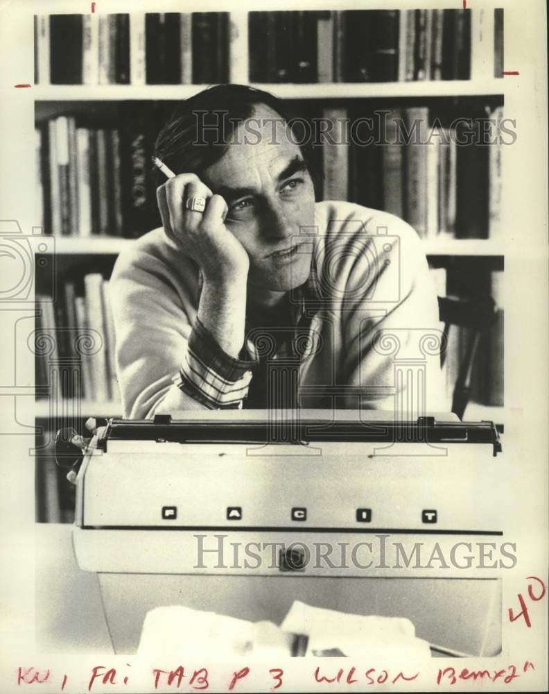 1982 Press Photo Lanford Wilson, author of Angels Fall, New York City- Historic Images