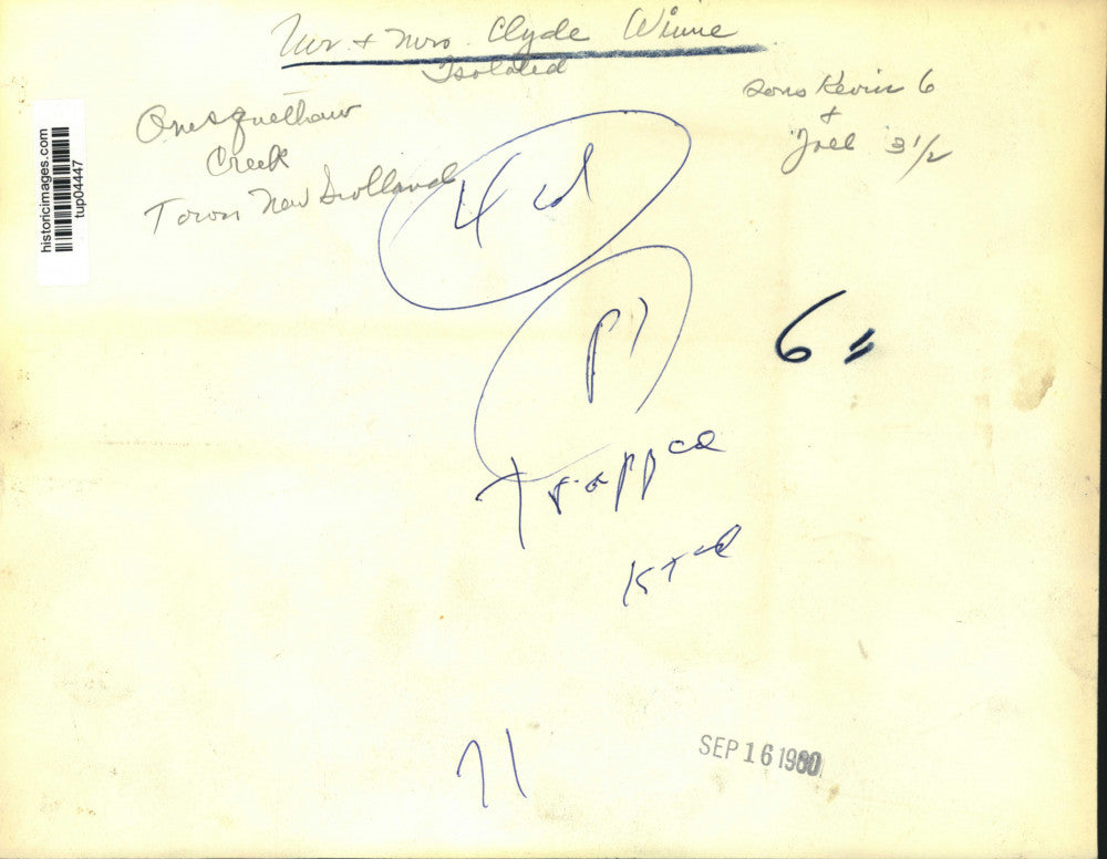 1960 Press Photo The Wiune family on Onesquethaw Creek, New Scotland, New York