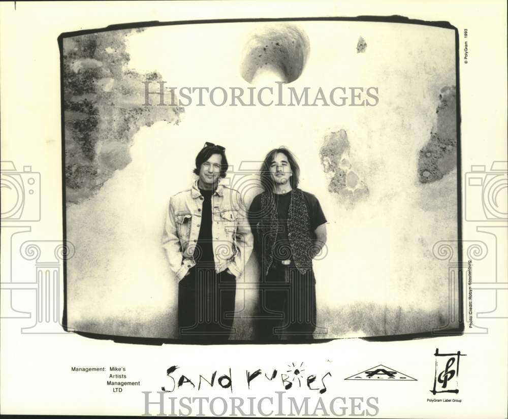 1993 Press Photo Polygram Label Group recording artists Sand Rubies - tup04577- Historic Images