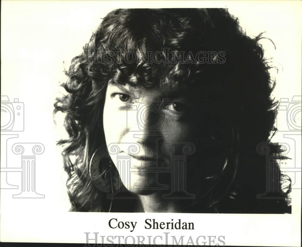 1993 Press Photo Musical artist Cosy Sheridan - tup04596- Historic Images