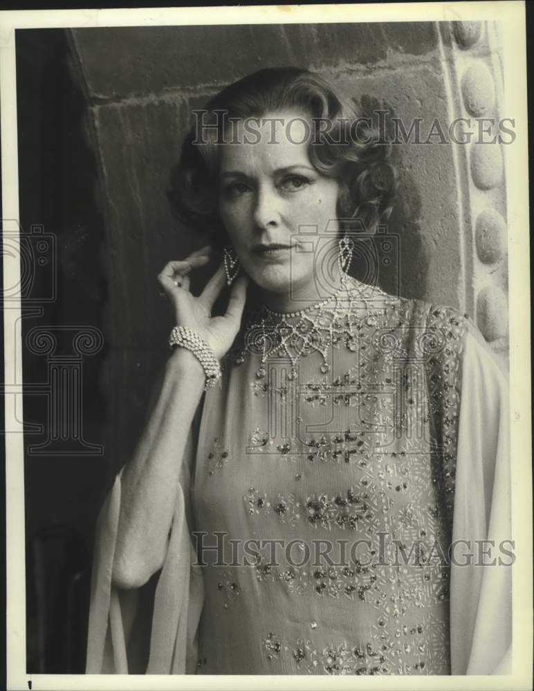 1983 Press Photo Eleanor Parker portrays former fashion designer in NBC movie- Historic Images