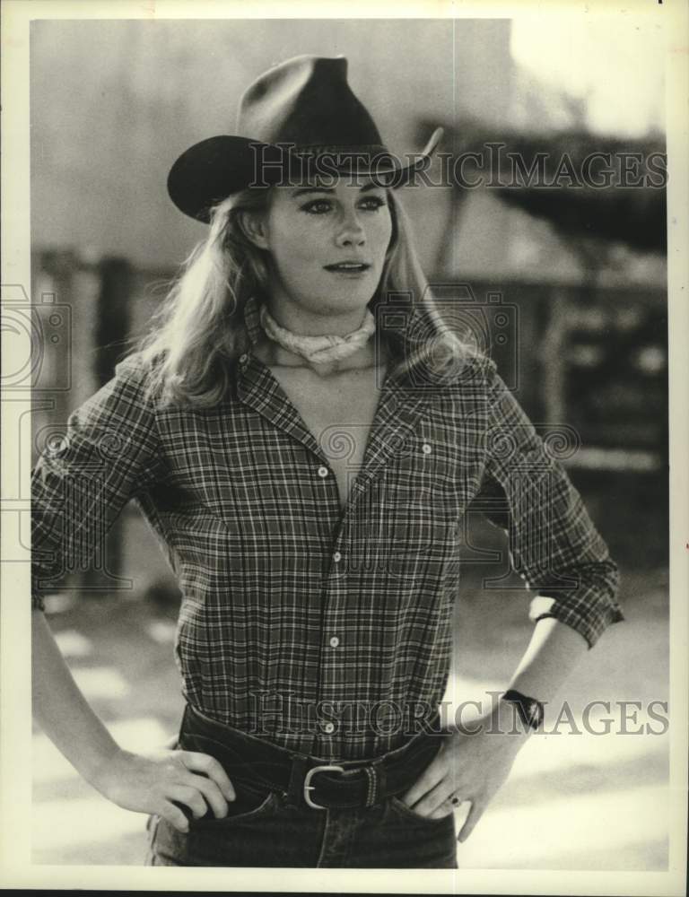 1983 Press Photo Cybill Shepherd stars as Colleen Champion in &quot;The Yellow Rose&quot;- Historic Images