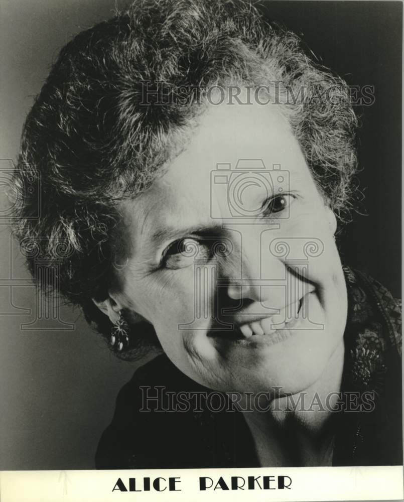 1986 Press Photo Composer Alice Parker - tup05111- Historic Images