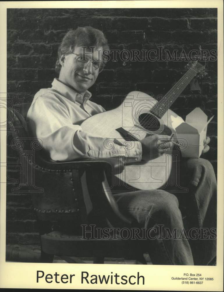 1996 Press Photo New York musical artist Peter Rawitsch - tup05269- Historic Images