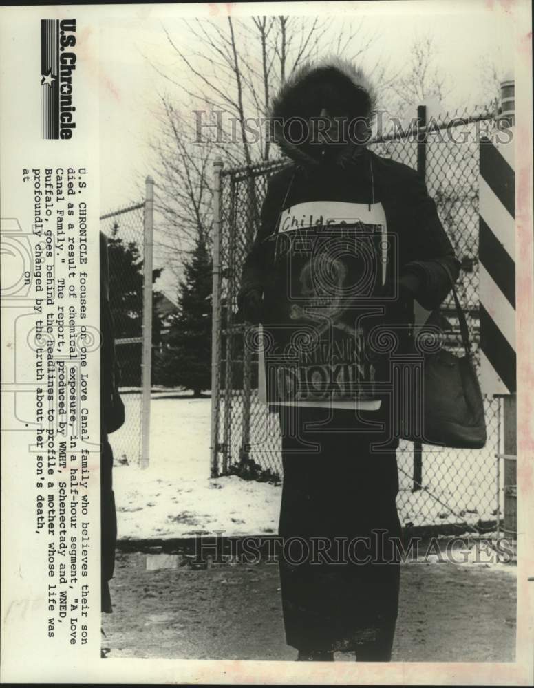 1980 Press Photo &quot;A Love Canal Family&quot; profiles chemical exposure deaths on PBS- Historic Images