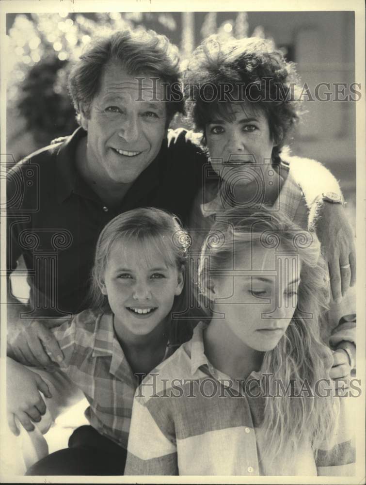 1984 Press Photo Cast of the CBS movie &quot;Not My Kid&quot; - tup05391- Historic Images