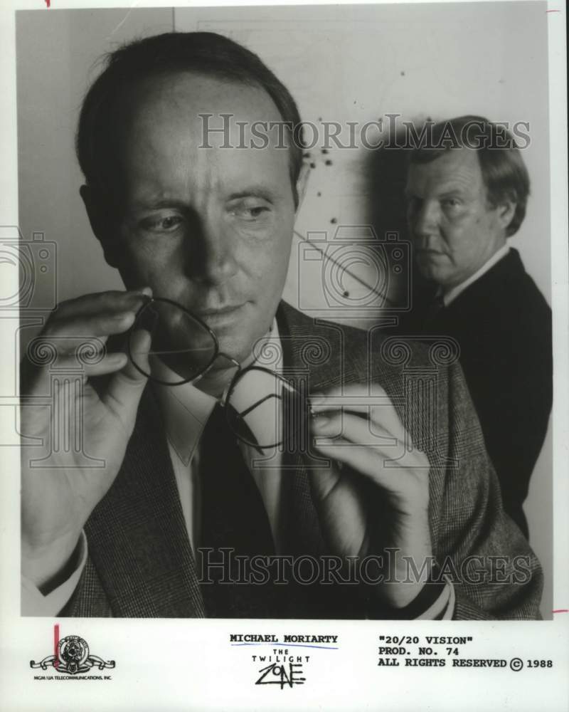 1988 Press Photo Michael Moriarty stars in episode of &quot;The Twilight Zone&quot;- Historic Images