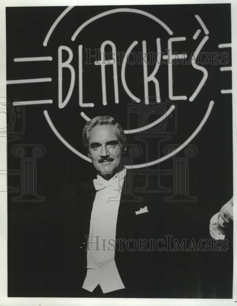 1988 Press Photo Hal Linden stars in &quot;Blacke&#39;s Magic&quot; television series- Historic Images