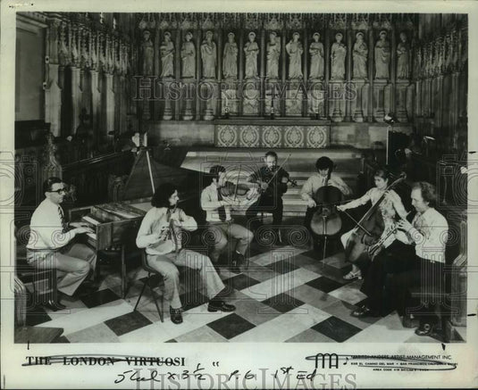 1979 Press Photo Musical artists The London Virtuosi - tup05967- Historic Images