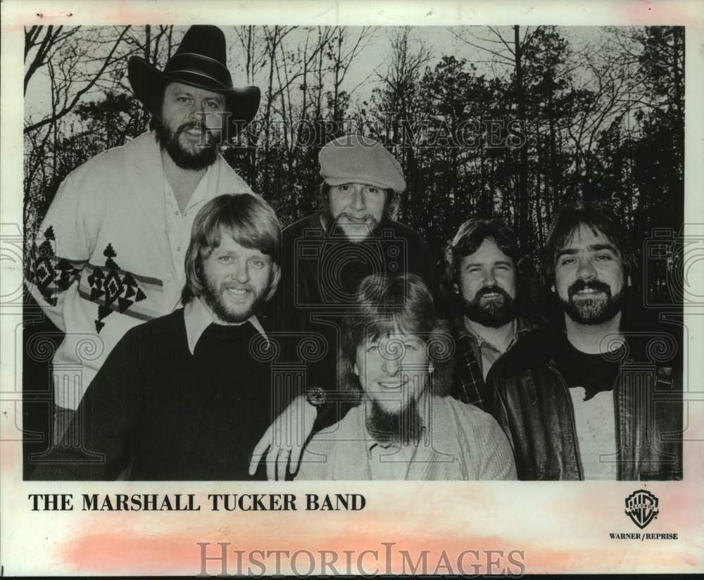 1979 Press Photo Warner Bros. recording artists The Marshall Tucker Band- Historic Images