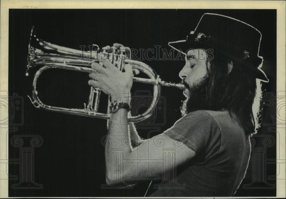 1977 Press Photo Recording artist Chuck Mangione - tup06044- Historic Images
