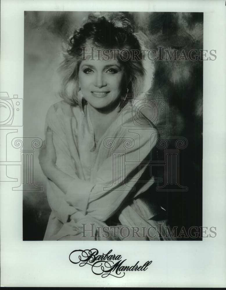 1989 Press Photo Recording artist Barbara Mandrell - tup06081- Historic Images