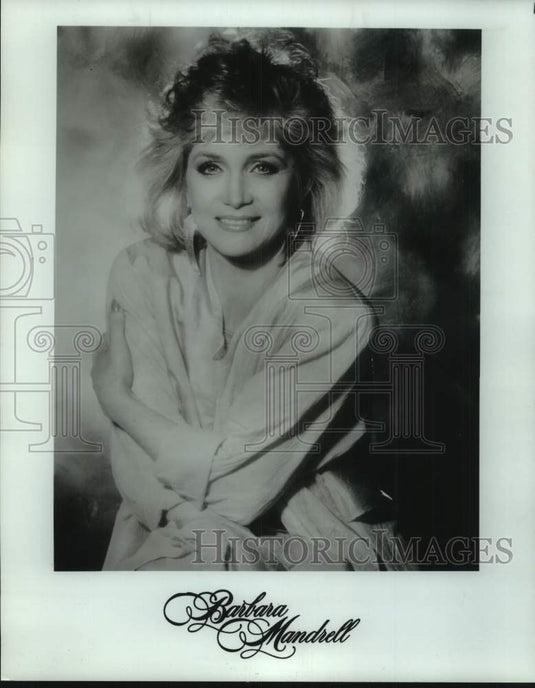 1989 Press Photo Recording artist Barbara Mandrell - tup06081- Historic Images