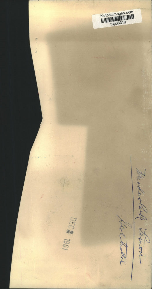 1961 Press Photo Harlem Globetrotters star Meadowlark Lemon - tup08310