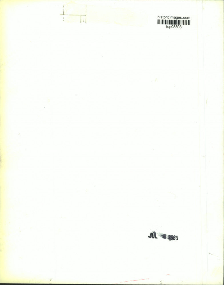 1989 Press Photo Comedian Dennis Miller - tup08503