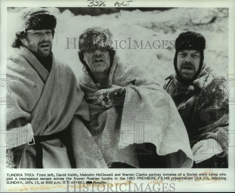 Load image into Gallery viewer, Press Photo Scene from the motion picture "Gulag" on HBO - tup09522
