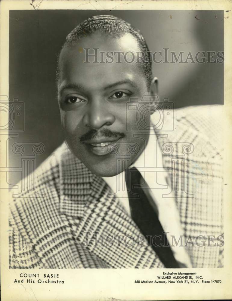 1963 Press Photo Musical artist County Basie - tup11544- Historic Images