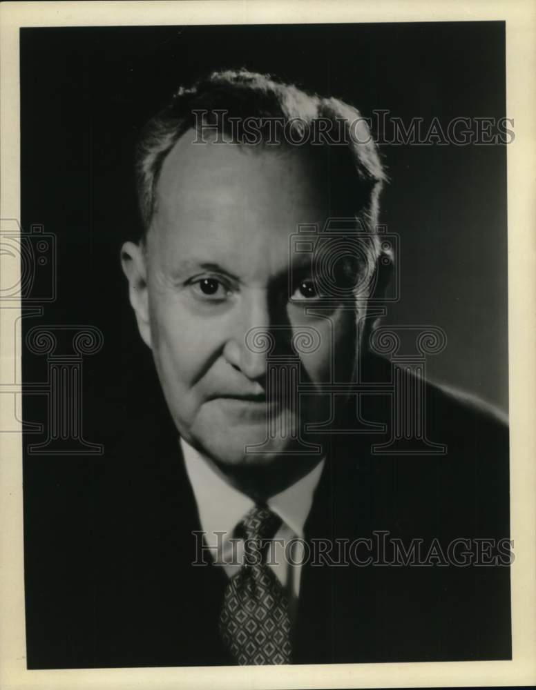 1964 Press Photo William Benton, Publisher of Encyclopedia Britannica Inc.- Historic Images