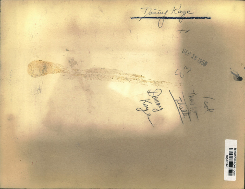 1958 Press Photo Actor Danny Kaye in role from movie - tup12320