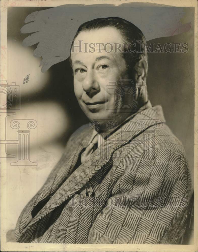 1958 Press Photo Actor Bert Lahr - tup14308