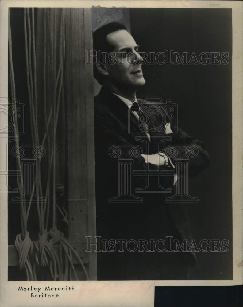 Press Photo Morley Meredith, Baritone - tup14388- Historic Images