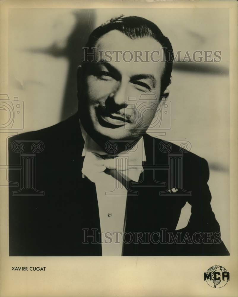 1961 Press Photo Actor Xavier Cugat - tup18571