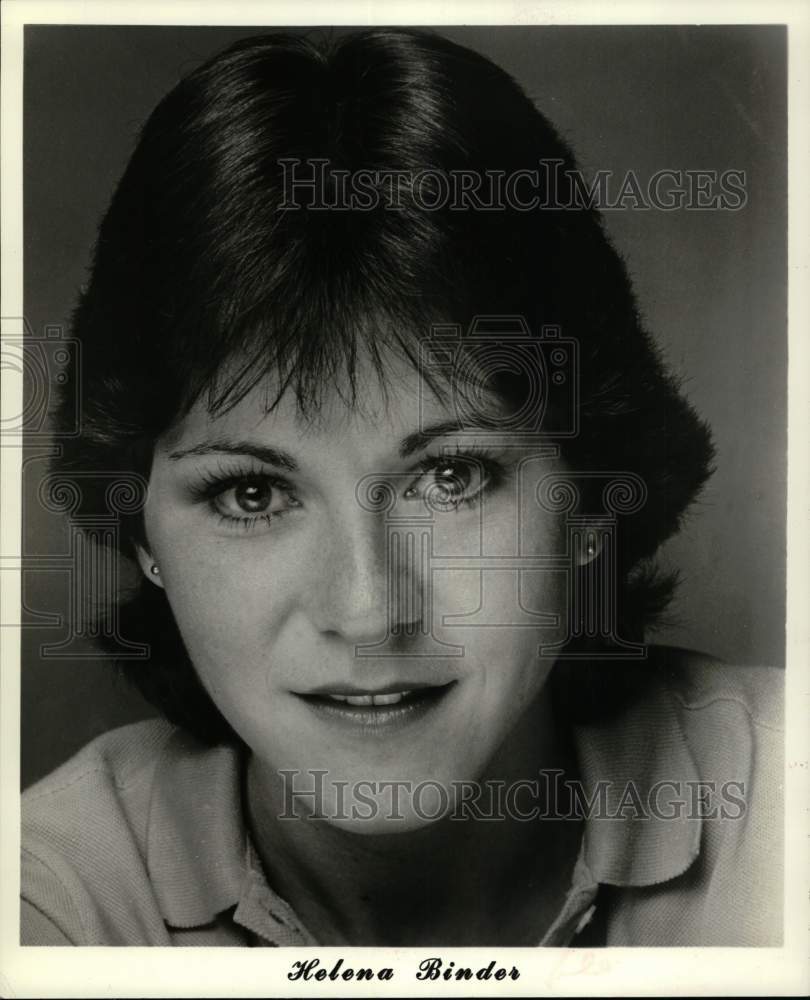 Press Photo Helena Binder, New York choreographer of "I Love My Wife"