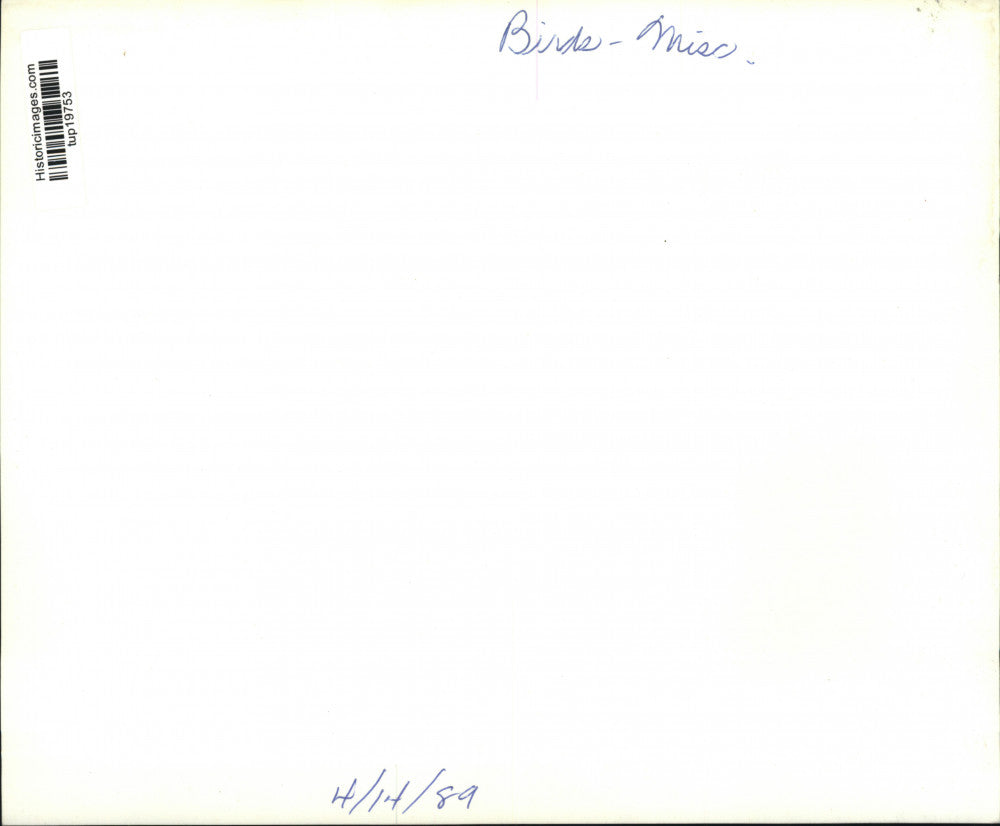 1989 Press Photo Visitor and trainer with bird at Sesame Place in Pennsylvania