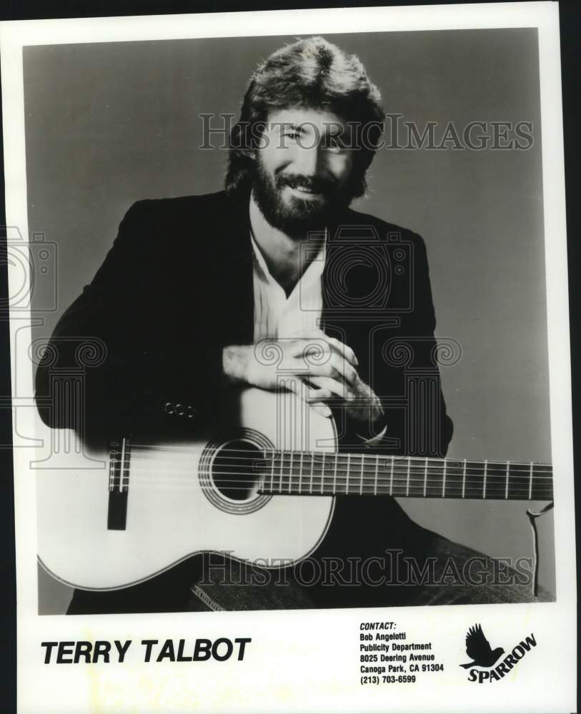 Press Photo Musician Terry Talbot - tup26814- Historic Images