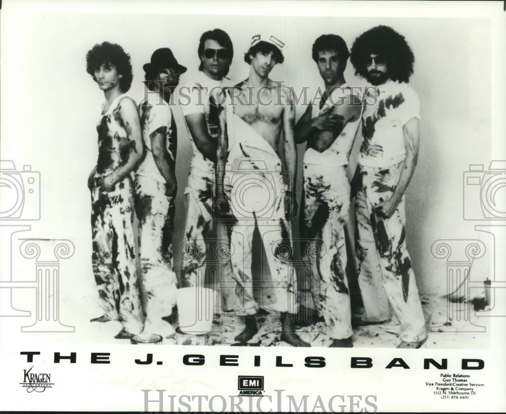 1982 Press Photo The J. Geils Band - tup27272