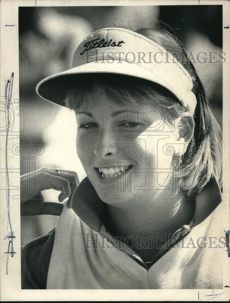 1985 Press Photo Golfer Dottie Pepper (Mochrie) - tus00132- Historic Images