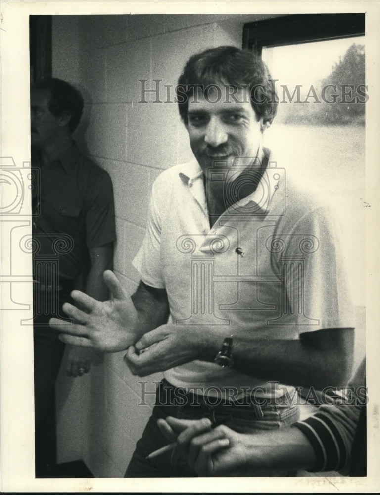 Press Photo Baseball player Keith Lieppman - tus00169- Historic Images