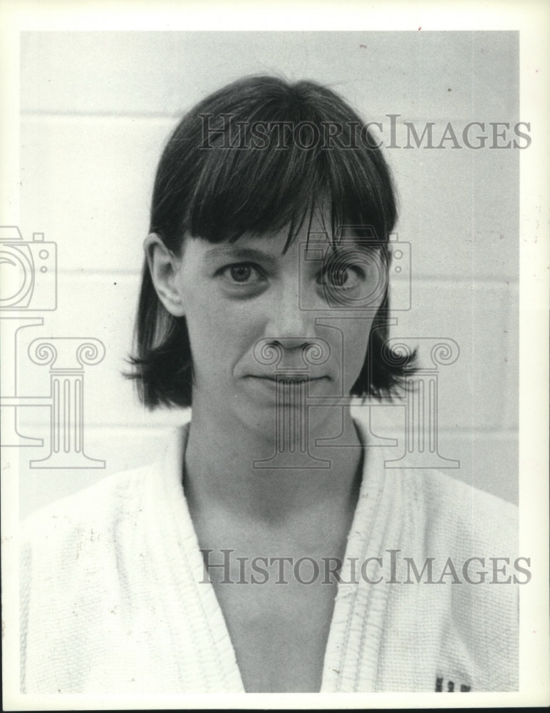 1981 Press Photo Mary Rose is shown at the St. Rose Activity Room, Albany, NY- Historic Images