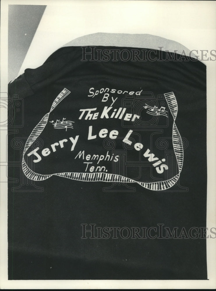 Press Photo Jerry Lee Lewis jacket - tus00564- Historic Images