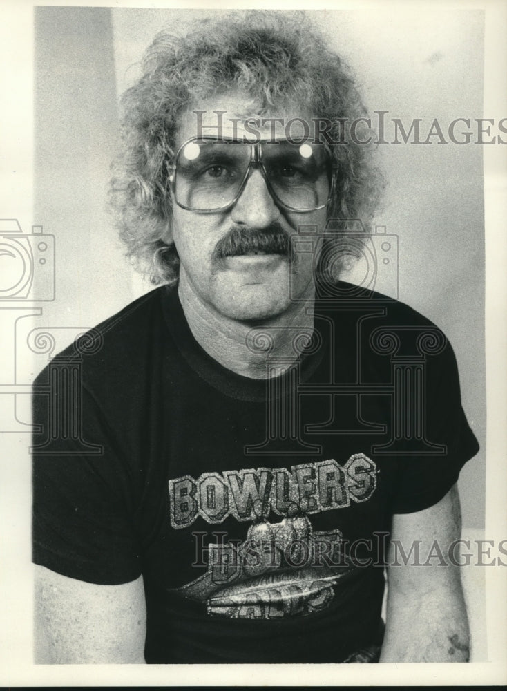 1982 Press Photo Bowler George Green, Albany, New York - tus00565- Historic Images