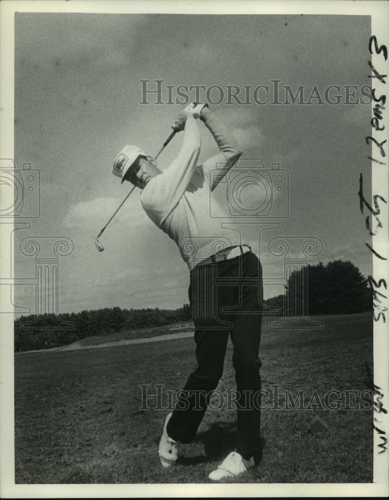 1975 Press Photo Golfer Jim Wright - tus01716- Historic Images