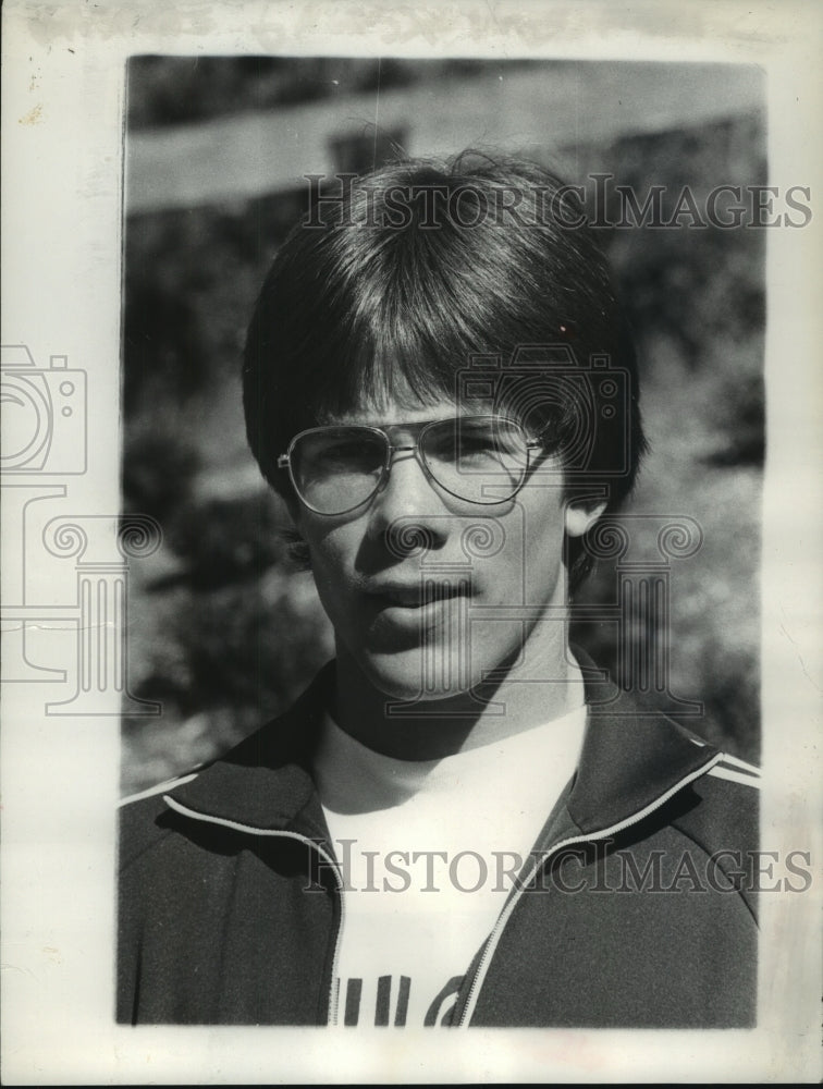 Press Photo Joe Wood, Union College, Schenectady, New York - tus01750- Historic Images