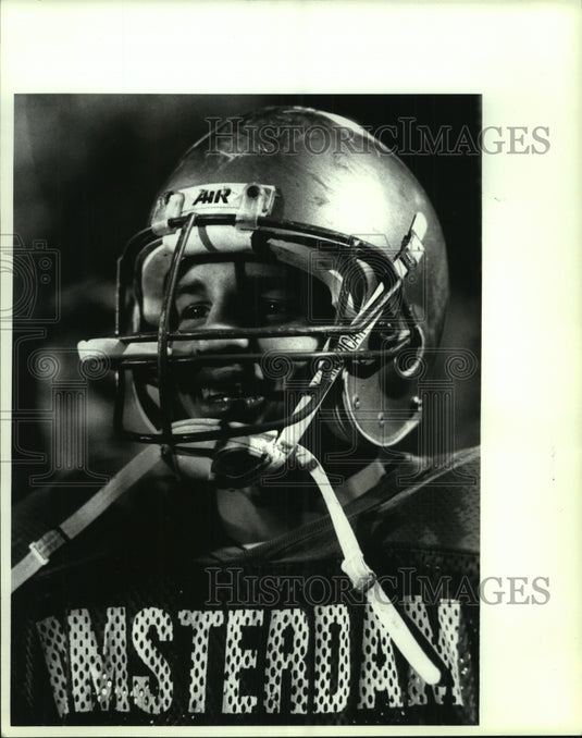 1991 Press Photo Amsterdam football player