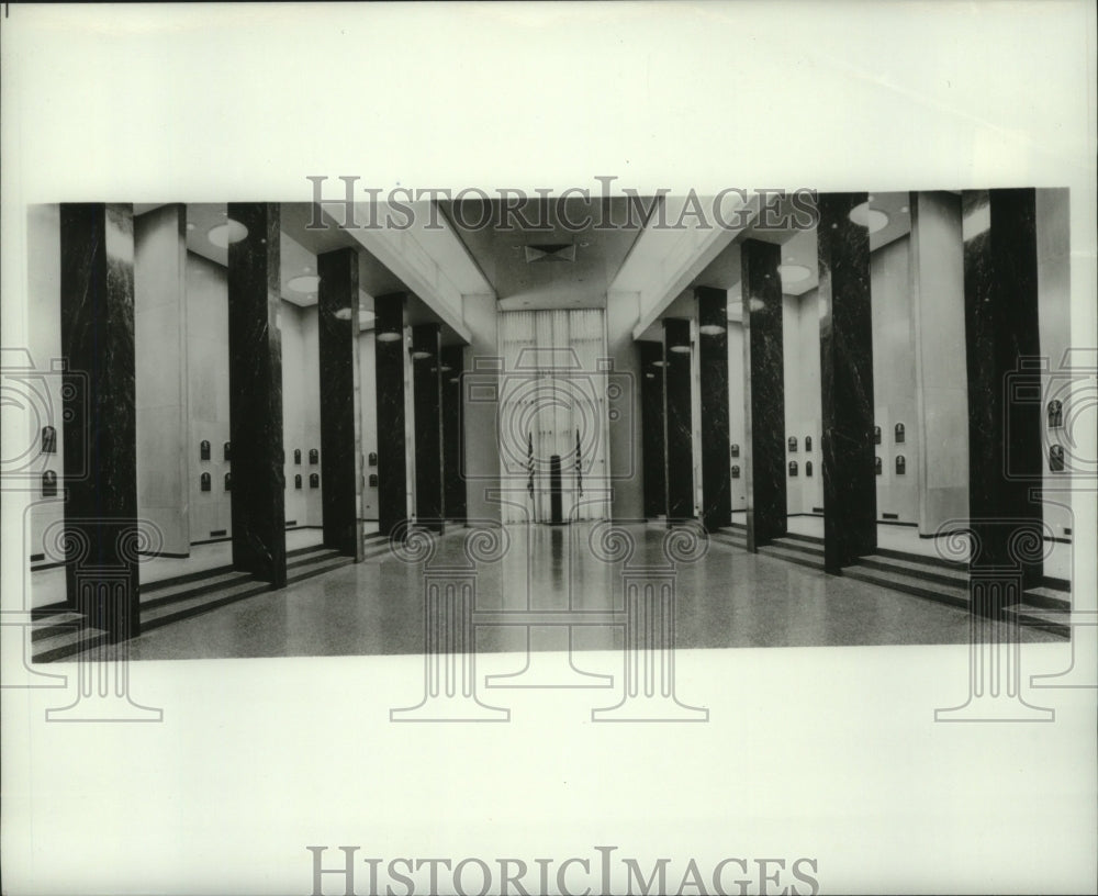 Press Photo Interior photo at the Baseball Hall of Fame, Cooperstown, New York- Historic Images
