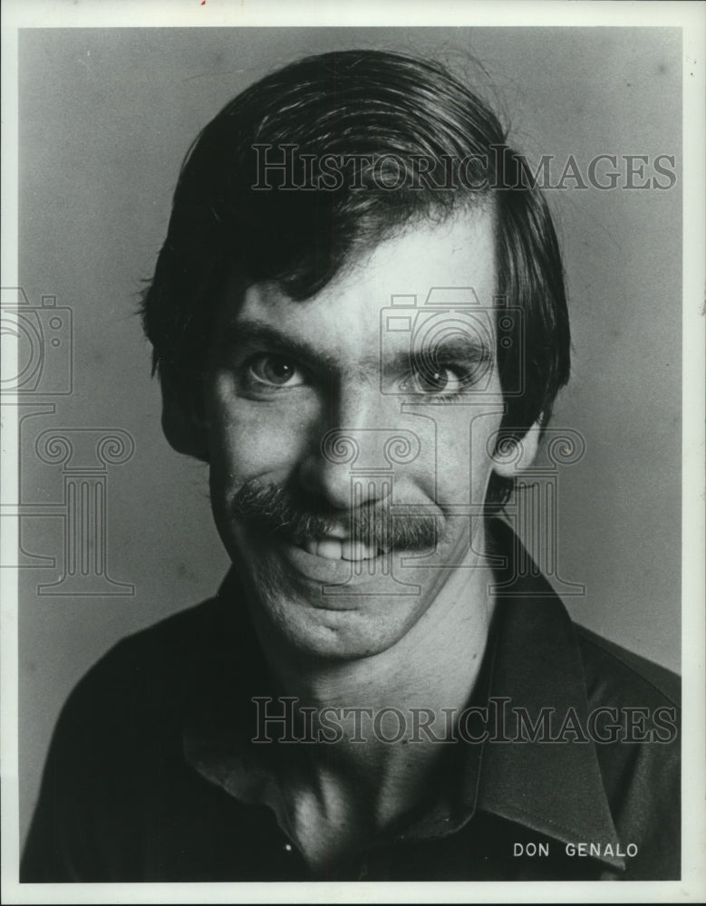 Press Photo Bowler Don Genalo poses for photo - tus04125- Historic Images