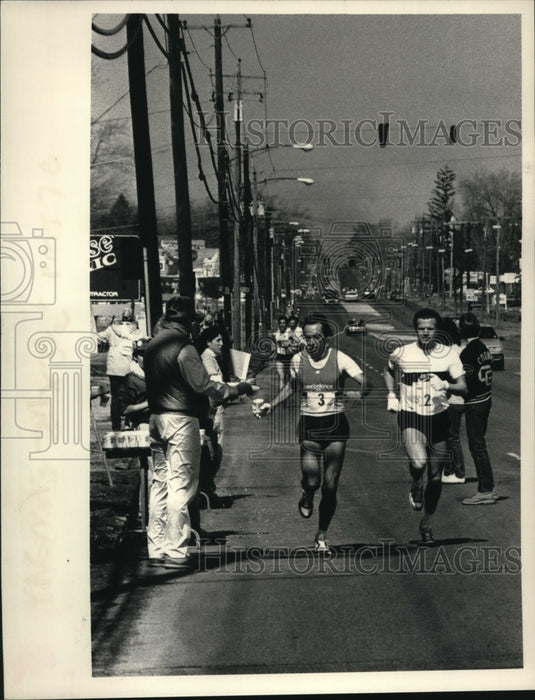 1986 Press Photo Men's winner Bill Renesnyder (