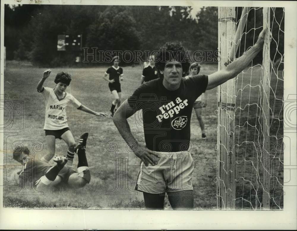 Press Photo Soccer coach Roy Pfeil, Albany, New York - tus05051- Historic Images