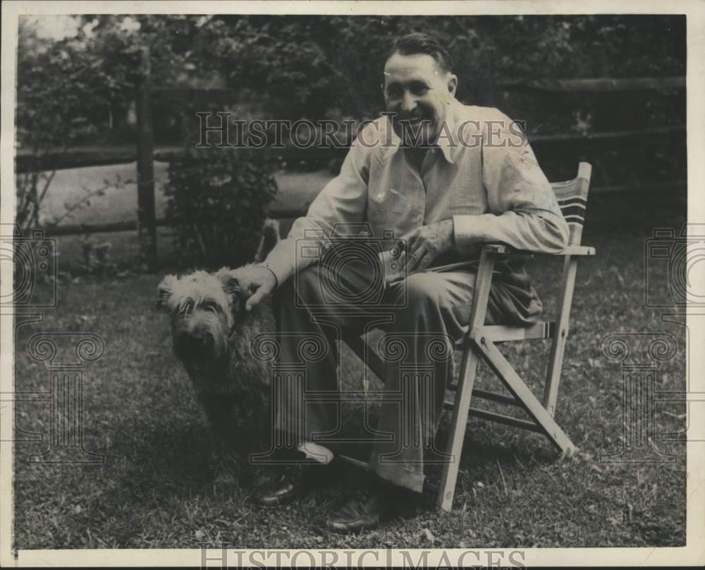 1957 Press Photo New York Yankees baseball manager Joe McCarthy in Buffalo- Historic Images