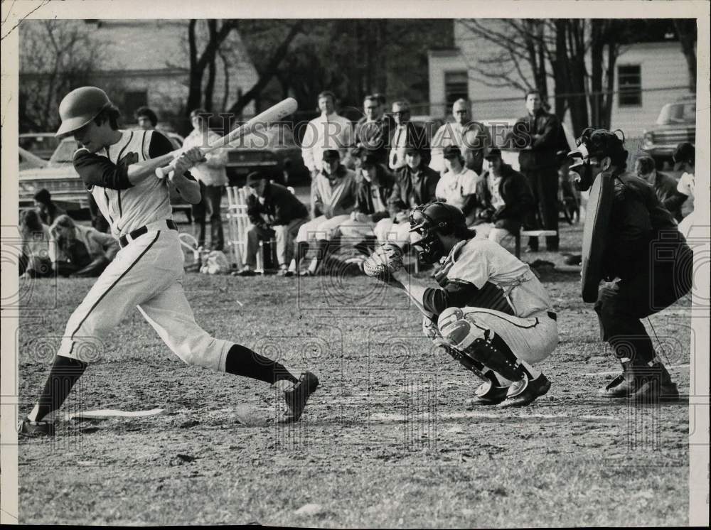 1972 Press Photo Baseball player Mohanosen at bat - tus07539- Historic Images