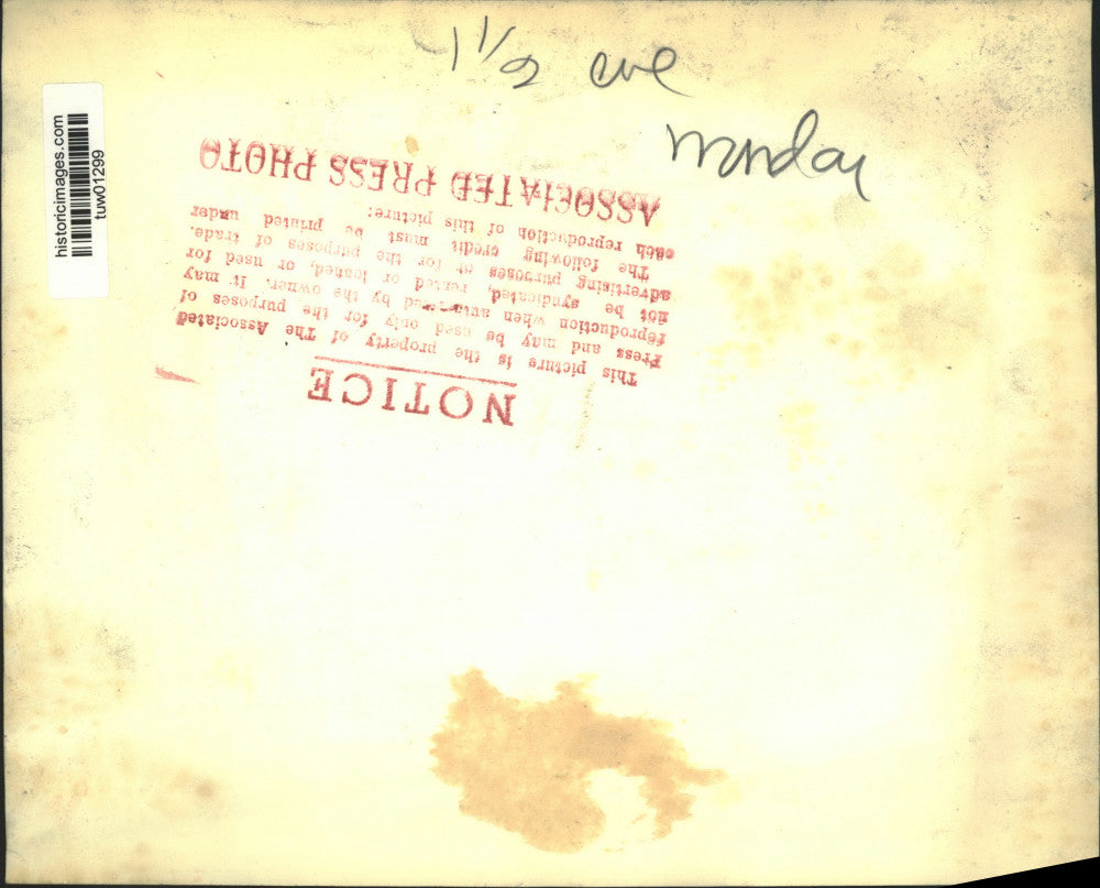 Press Photo US Senator Joseph McCarthy from Wisconsin - tuw01299