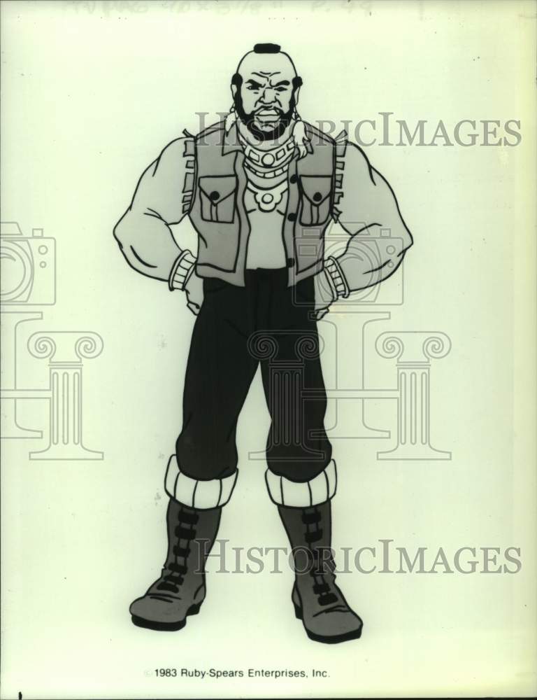 1983 Press Photo Still from the animated NBC television series "Mr. T"- Historic Images