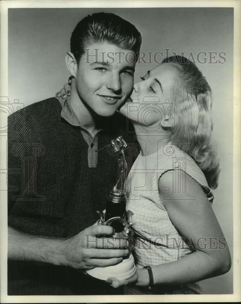 Press Photo Scene from "The Adventures of the Nelson Family" on ABC Television- Historic Images