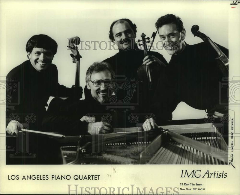 Load image into Gallery viewer, 1990 Press Photo Musical group The Los Angeles Piano Quartet - tux01271
